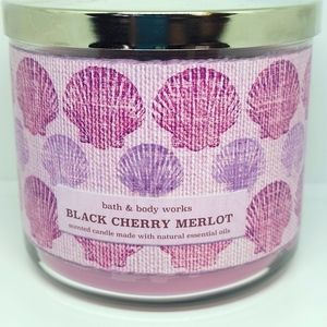 Bath & Body Works  Black Cherry Merlot 3-Wick Candle 14.5oz NEW